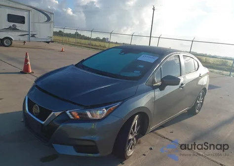 2021 Nissan Versa Sv Xtronic Cvt from USA, damaged, VIN 3N1CN8EV2ML872905